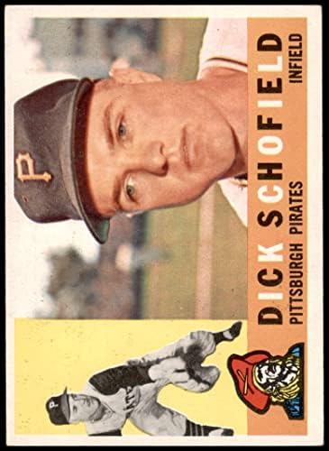 1960 Topps 104 Дик Schofield Питсбърг Пайрэтс (Бейзболна картичка) EX/MT Пирати