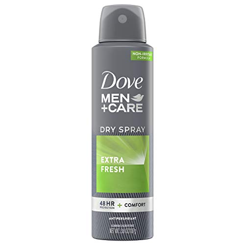 Dove Men + Care Суха Спрей-против изпотяване-Дезодорант с 48-часова защита от изпотяване и миризма Extra Fresh Сух Спрей-против