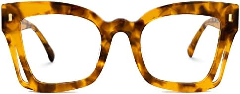 Zeelool Реколта Квадратни Рамки за очила за Мъже и Жени с безрецептурными Прозрачни лещи Даяна ZJGA998707
