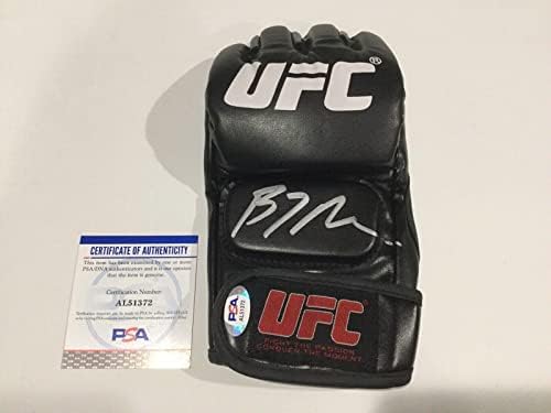 Ръкавици UFC с автограф чудо Bi Дж. Пен, PSA DNA COA, b - Ръкавици UFC с автограф