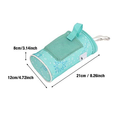USB-Нагревател за бебешки шишета, 21 см * 12 см. * 8 см/8.26 * 4.72 * 3.14 Утепленная чанта-нагревател, голям капацитет, с многорежимным топъл, за деца от 0-2 години