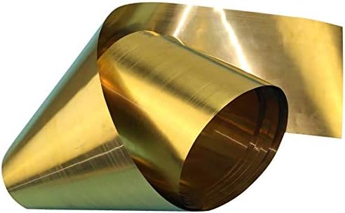 Z Създаване на Дизайн Латунная плоча H62 Латунная метална тонколистовая фолио Ролкови материали за обработка на метал 300 мм/11.8