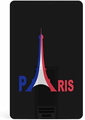 Флаг на Франция-Айфеловата Кула Кредитна Карта, USB Флаш памети Персонализирана Карта с памет Ключови Корпоративни Подаръци и рекламни да