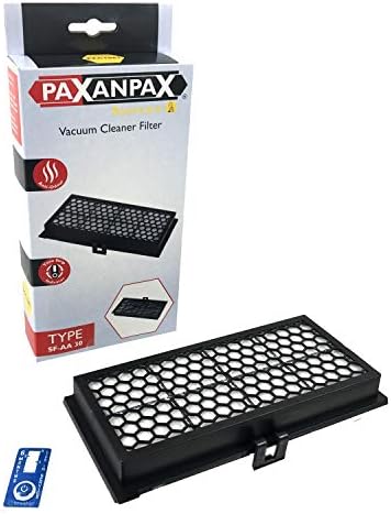 Филтър за прахосмукачка Paxanpax PFC1061 Срещу мирис с Индикатор за време на реакция за Miele SF-AA30 9616080, S300, S2000, S7000,