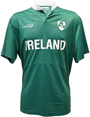 Риза за ръгби Lansdowne Green Ireland Shamrock Performance с къс ръкав