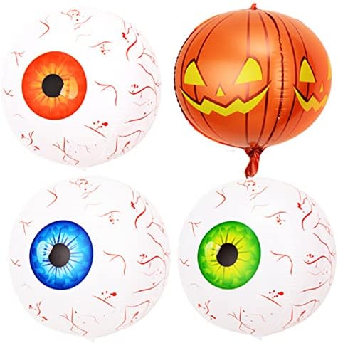 Балон за очните Ябълки на Хелоуин Надуваеми Играчки за Вътрешен и Външен Декор за Хелоуин Изкуствен Надуваем Балон за Очните