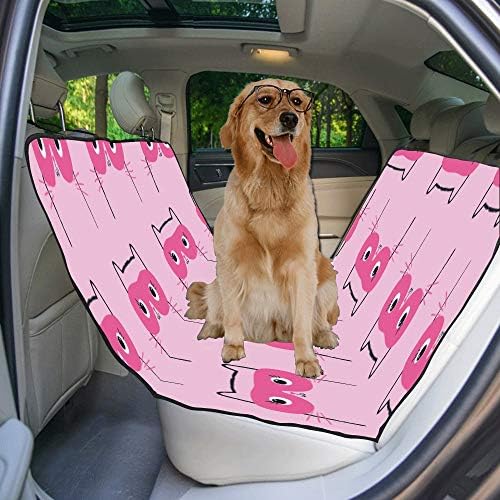 Калъф за седалка кучета ENEVOTX По Поръчка, Готин Дизайн, Ръчно Печат, Покривала за автомобилни седалки за Кучета, Водоустойчива Нескользящие