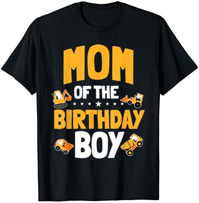Тениска за майка на рожден ден-Строител на рожден Ден