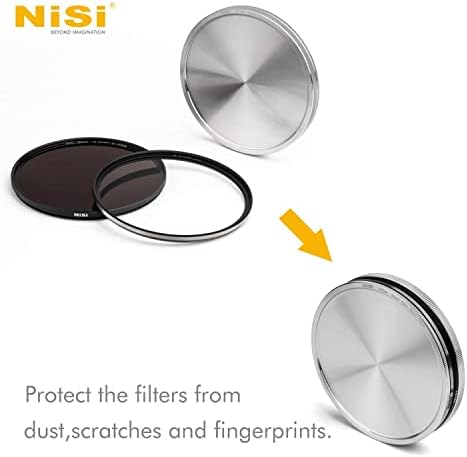 Метални стопорные шапки NiSi 82 мм | Защитна Капачка за линзовых филтри с 82 мм на предната и задната дърворезба | Места и защитава