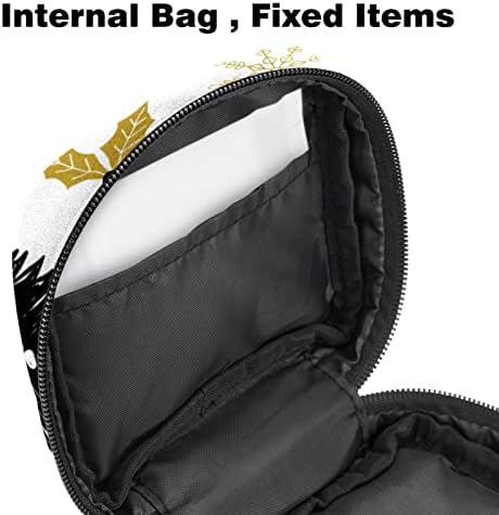 Чанта за съхранение на Хигиенни Кърпички С Шарени Елхи и Снежинки, Женствена Чанта За съхранение на Тампони, дамски Чанти джоб,