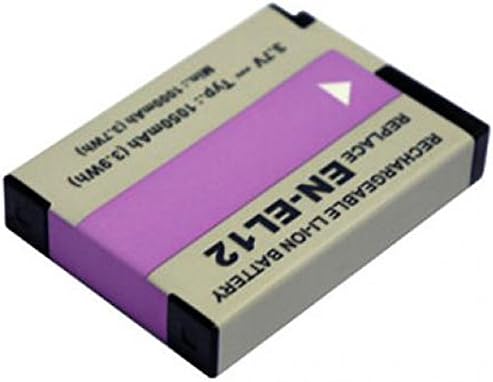 PowerSmart® 3,70 В 1050 mah Литиево-йонна батерия EN-EL12 за NIKON Coolpix S31, Coolpix S610 Coolpix S610C Coolpix S620 Coolpix S630 Coolpix