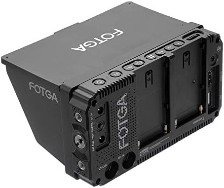 Монитор Камера Fotga с сенника за DP500IIIS A50 A50T A50TL A50TLS E50 E50S C50 C50S Поле монитор с вградена камера