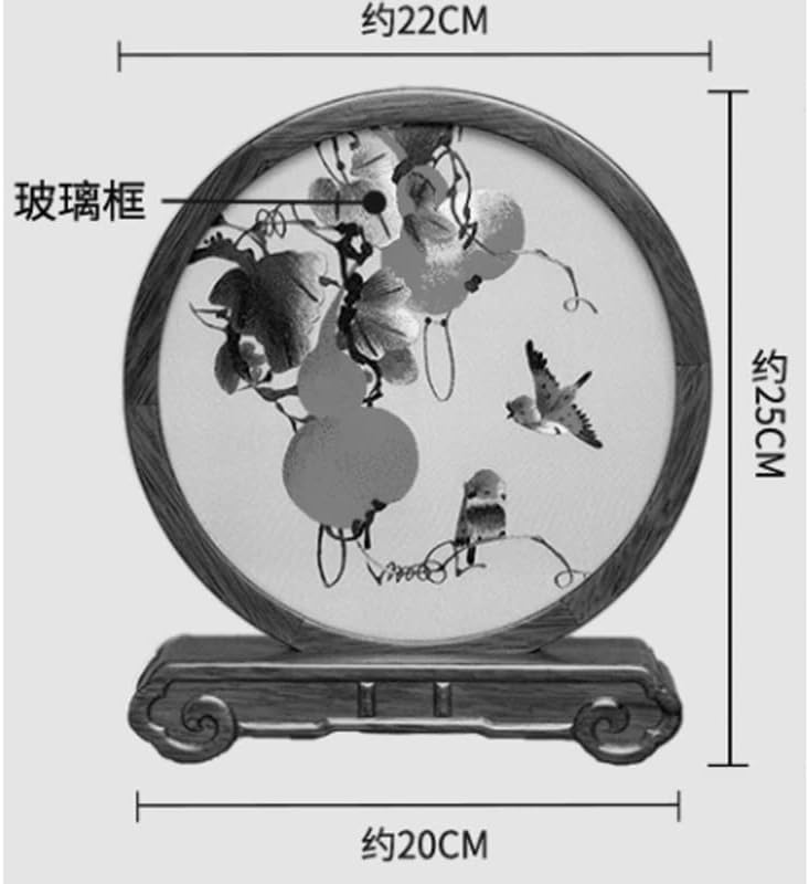 WYKDD Бродерия Бижута Ръчна изработка с Двустранна Бродерия Тенис на Маса Суджоу Бродерия Красотата на Китайски Малък