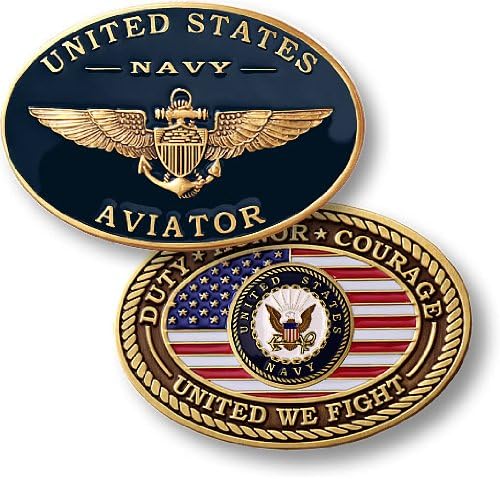 Монета на Повикване Военноморски пилот