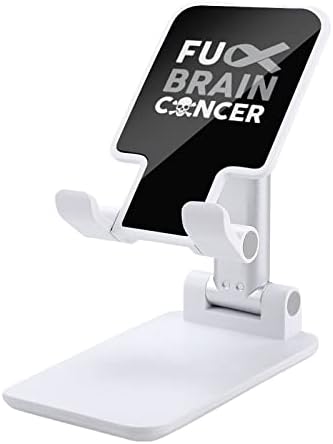 Трахни Рак на мозъка Сгъваема Поставка за Мобилен Телефон, Регулируема Поставка калъф Телефон Настолна Док станция е Подходящ за всички