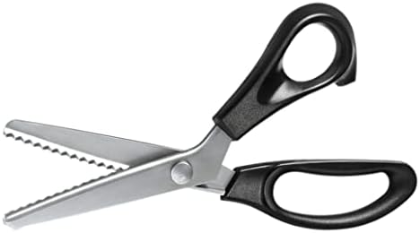 Ножици за подрязване на ръбове Ножици за подстригване Зазубренных Ръбовете Портняжные Ножици от Неръждаема Стомана Професионални Ножици За рязане на Плат, Ножици