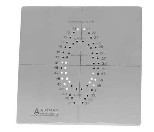 Гума Модел Язовира за Пробийте дупки на Кофердам Перфоратор Эндодонтический ARTMAN Марка