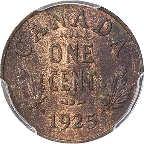 1925 Канадски цент MS64 МЛРД. бр.