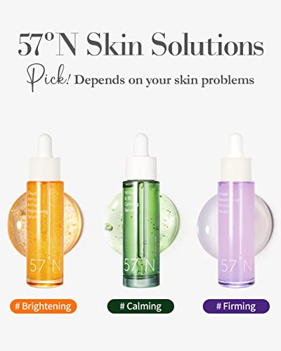 57N Серум Cloud Berry & Vita Serum | Веганская Серум за лице, Поправяне тон с витамин С | Изравнява цвета на кожата, подобрява матов тен |