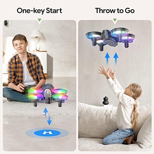 Мини-Дрон Tomzon A23W за деца с камера 1080P, в комплект с Дроном TOMZON A31 за деца, мини-Радиоуправляеми безпилотни самолети-играчка,