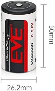 GRE-Energy 30 Опаковки EVE ER26500 3,6 В 8500mAh Размер C Литиева Батерия Li-SOCl2 за автомобил на налягането в гумите, Брояч на електроенергия