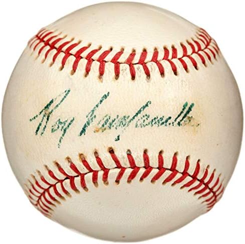 Красив сингъл 1955 година Roy Campanella Pre Accident С Автограф на Бейзболен PSA DNA COA - Бейзболни Топки с Автографи