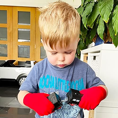Бамбукови Ръкавици от екзема, За деца на 3-4 години, Ръкавици без пръсти от надраскване за деца, Суха Кожа, Ръкавици от Екзема, Овлажняване през нощта за деца, 3 Чифта