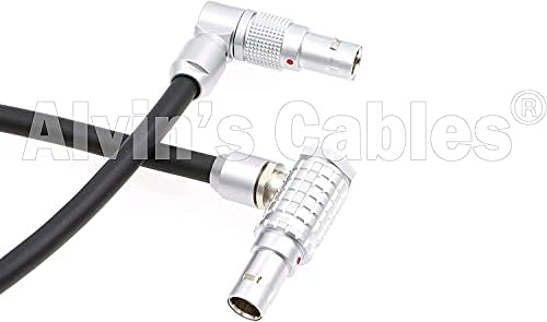 Teradek-Болт-Безжичен захранващ кабел за SmallHD-702-Ярък Завъртане 2-Пинов конектор под прямымуглом до 2-номера за контакт штекерному