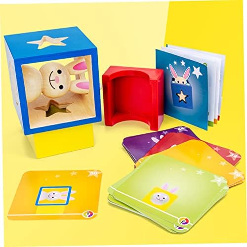 Toyvian 1 Комплект Кутия Играчка-Зайче Детски Костюм Набор от Блесков за Устни Развитие на Играчки Детски Играчки Образователни