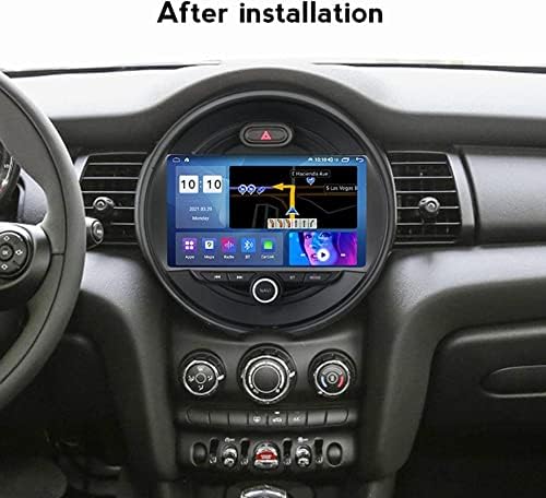 Автомобилно радио Android 11.0 с Навигационна система за Б. MW Мини 2014-2020, 9-Инчов екран с поддръжка на WLAN Bluetooth Mirrorlink