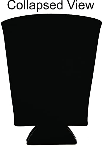 Празен Кулата от Пенопластового Пинтового стъкло (6 опаковки, черен)
