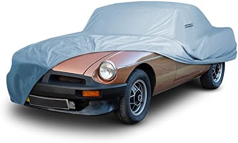 iCarCover Обичай Automobile Калъф за 1962-1981 MG MGB Roadster Водоустойчив всички сезони Вали Сняг UV Защита От Слънцето, Пълен