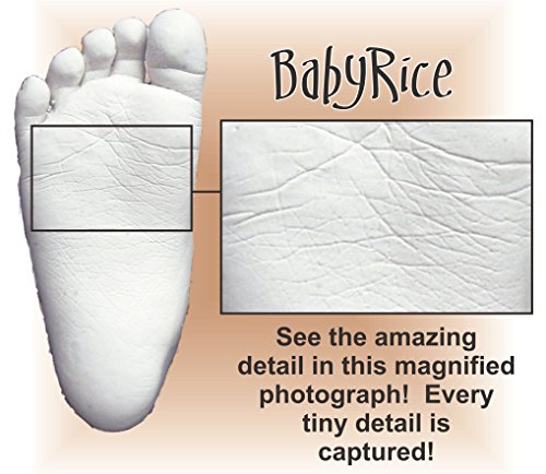 BabyRice 3D Комплект За Леене от Малки Момчета Бяла Рамка Купа Отливки За Краката