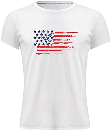 Мъжки ризи с къс ръкав BEUU Soldier, 4 юли, Тениска с американския Флаг, Спортни Панталони Летни Тениски с мускули
