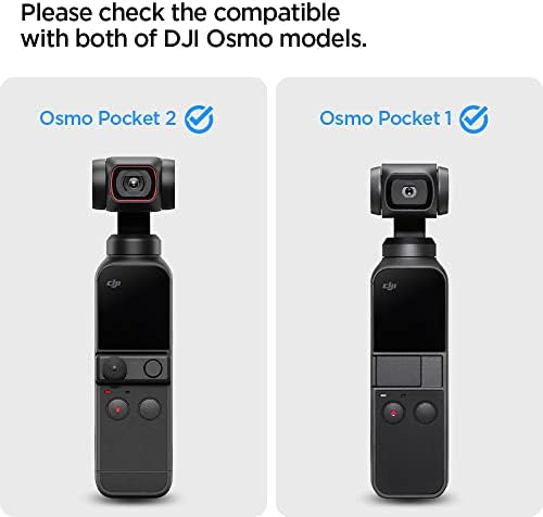 Защитно фолио от закалено стъкло Spigen [GlasTR Slim] е предназначена за DJI Osmo Pocket 2 / Osmo Pocket 1