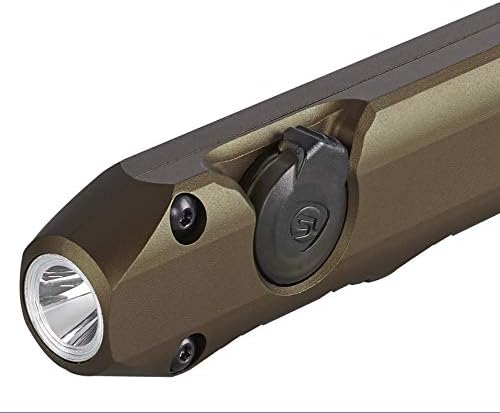 Streamlight 88811 Wedge 300-Люменный Тънък фенерче за ежедневно носене, в комплект USB кабел-C, каишка, кутия, Coyote
