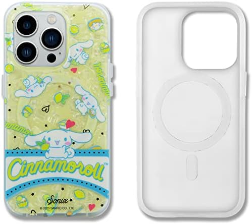 Калъф Sonix x Sanrio Cinnamoroll Lemon & Sweets + Зарядно устройство MagLink (Cinnamoroll Lemon) за MagSafe iPhone 14 Pro