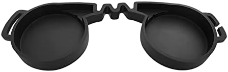 Бинокъла козирка 42-43 мм / Окуляр / Капачка наглазника / Защита от прах / Защитна капачка за очите Гума Черно, (42-43RG)