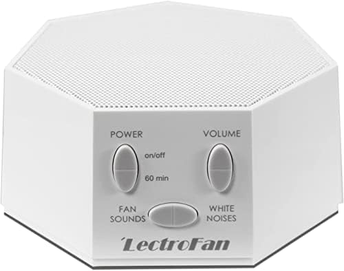 Точност ръководят апарат с бял шум LectroFan с международни адаптери на захранване за САЩ, Великобритания и ЕС - Global Power Edition