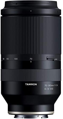 Обектив Tamron 70-180 мм F/2.8 Di III VXD Sony E-Mount A056 за Полнокадровых беззеркальных камери и APS-C комплект с раница за фотография