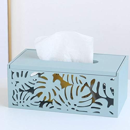 LLLY Nordic Проста Дървена Куха Кутия за Салфетки Кутия За Съхранение на Тоалетна Хартия, Кутия За Салфетки Домашна Творческа