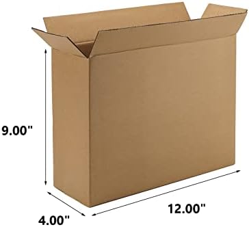Кутии за доставка на Пощенски Кутии 8x6x4 инча От Велпапе Малка Опаковка Крафт Подвижна Пощенска Кутия, Опаковка по 25