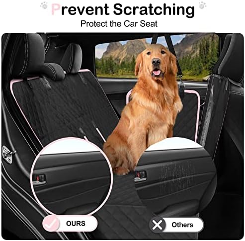 Калъф за столче за кола за кучета на Задната седалка, Защитни Покривала За Автомобилни Седалки за Пътуване, Хамак за по-Големи Кучета, за спортни