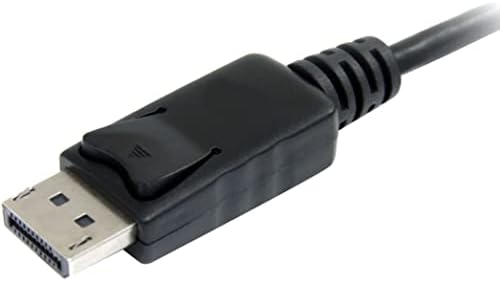 StarTech.com Кабел DisplayPort-Mini DisplayPort дължина от 6 инча (15 см) - видео 4K x 2K UHD - Кабел-адаптер от DisplayPort конектор