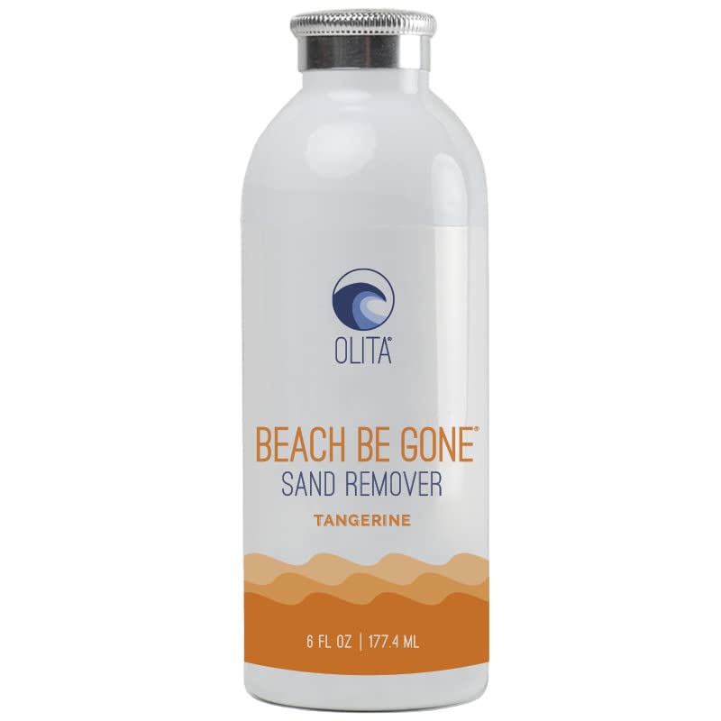 Средство за отстраняване на пясък Velina Beach Be Gone - Напълно натурална и Безопасна за Рифове компактна пудра За тяло - Премахва пясък