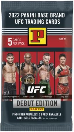 Колекция търговски картички Дебютния издание на Панини UFC 2022 x24 Пакета
