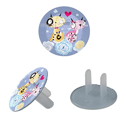 Капачки за контакти LAIYUHUA За защита от деца (на 12 и 24 опаковки), Трайна Защита от електрически свещи | Пластмасови капачки