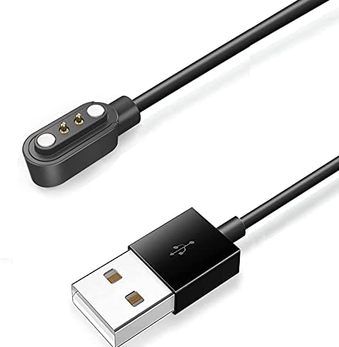 Съвместим със зарядно устройство 3Plus Vibe Plus, Сменяеми кабела на зарядното устройство Lamshaw Magnetic USB Съвместим с smart часовника