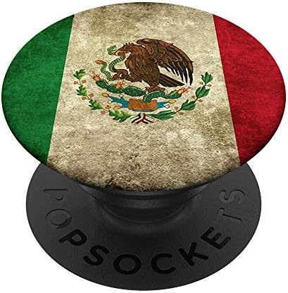 Мексикански флаг - Реколта Издържат PopSockets PopGrip: Замяна дръжка за телефони и таблети