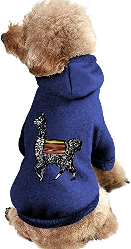 Дрехи за кучета Лама Зимни Блузи за домашни Любимци Меки и Топли Блузи за Кучета Малки Средни